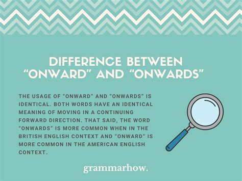 Onward or Onwards – Difference Explained (Helpful Examples).